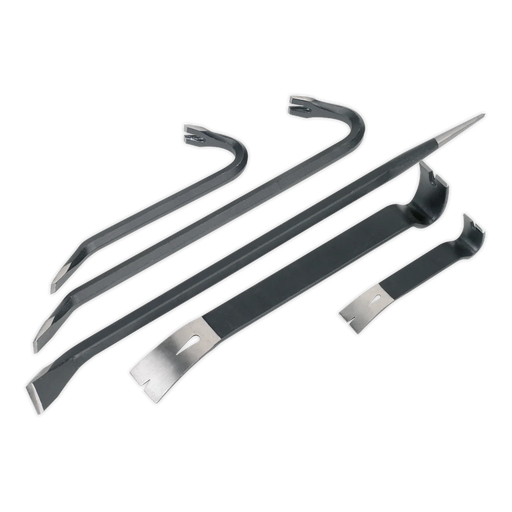 Sealey Premier Wrecking Bar Set 5 Piece - 175 to 610mm