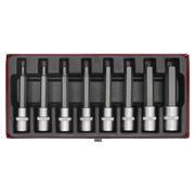 Sealey Premier Hex Socket Bit Set 1/2"Sq Drive 8 Piece