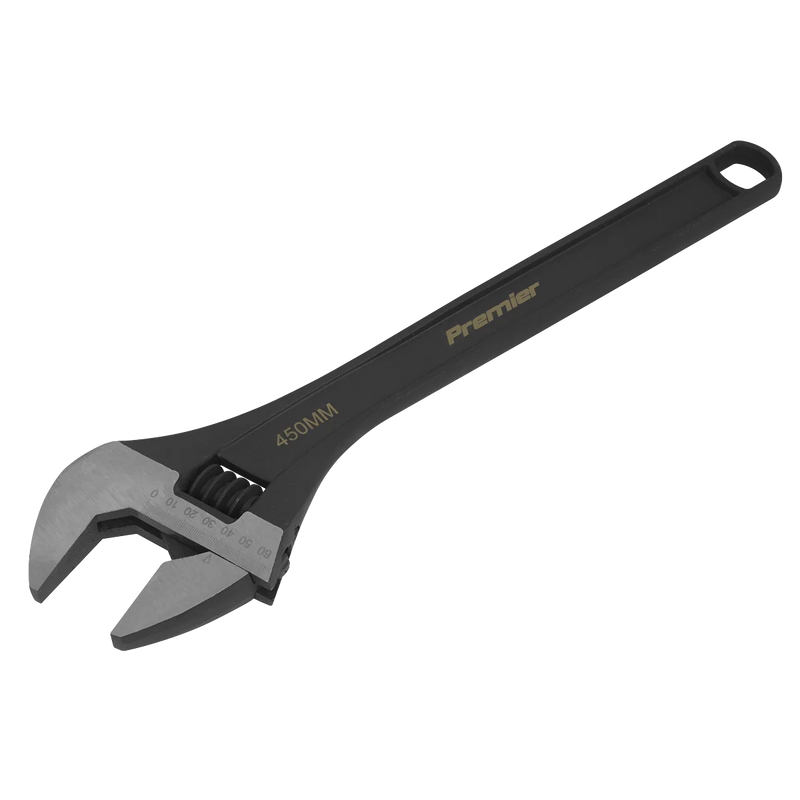 Sealey Premier Adjustable Wrench 150mm Jaw Capacity 19mm