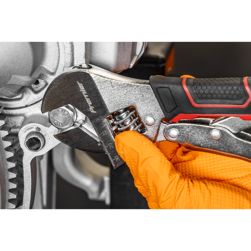 Sealey Premier Adjustable Wrench 250mm with Locking Function