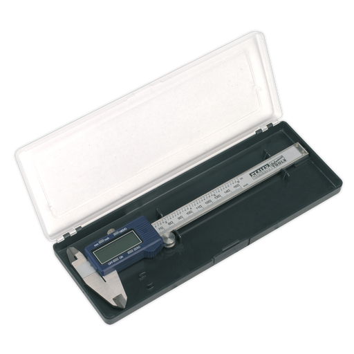 Sealey Digital Vernier Caliper 150mm (0-6") AK962EV
