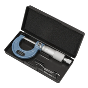 Sealey External Micrometer 0-25mm Accuracy ±0.01mm