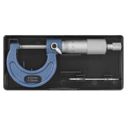 Sealey External Micrometer 0-25mm Accuracy ±0.01mm