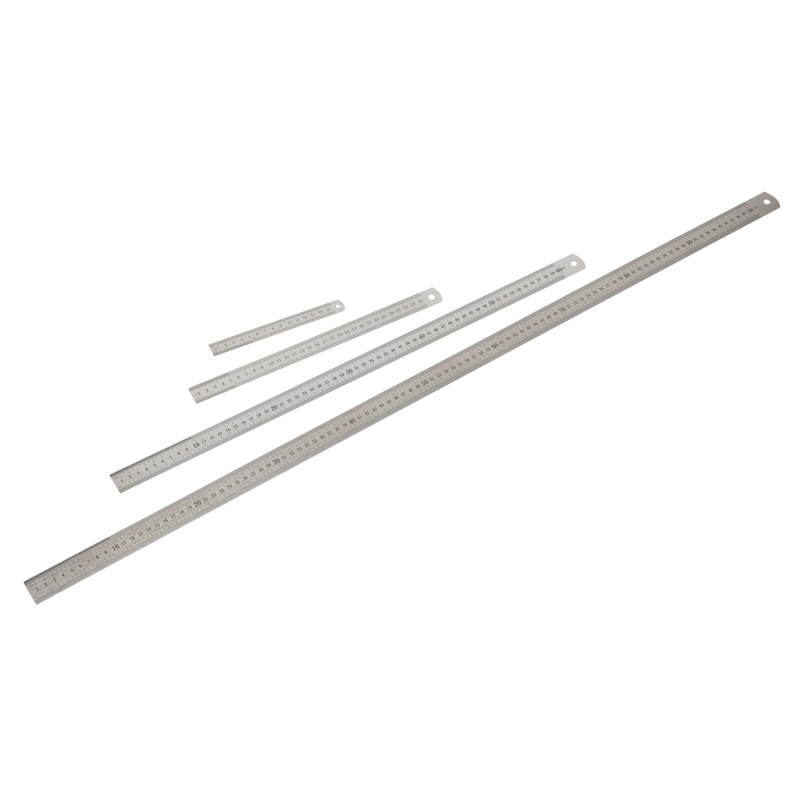 Sealey Stainless Steel Rule 6" (150mm) Measuring Tool