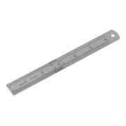 Sealey Stainless Steel Rule 6" (150mm) Measuring Tool