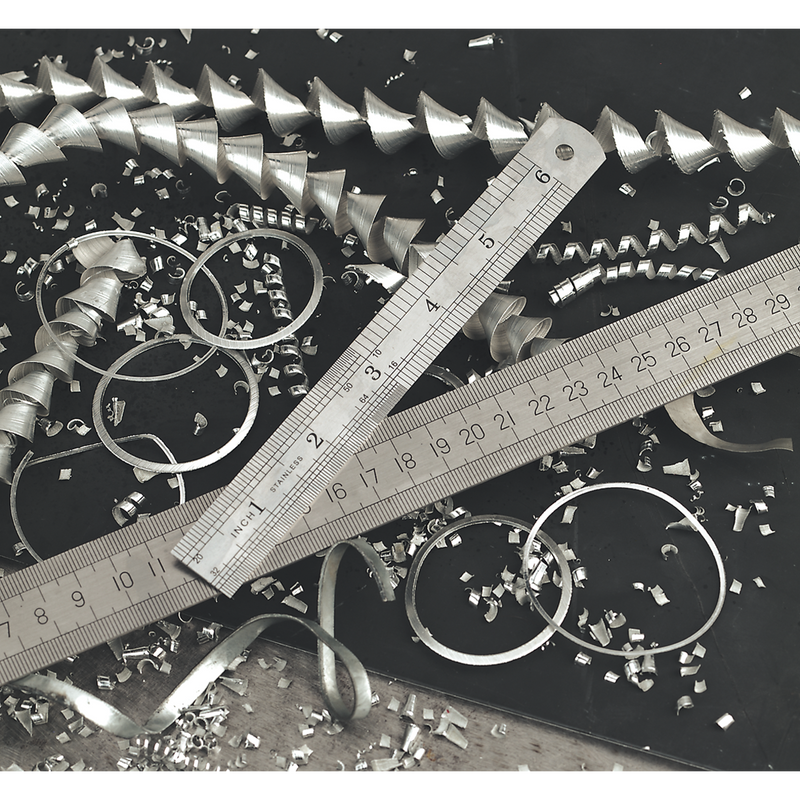 Sealey Stainless Steel Rule 6" (150mm) Measuring Tool