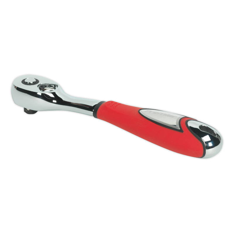 Sealey Premier Offset Ratchet Wrench 1/4" Sq Drive 155mm