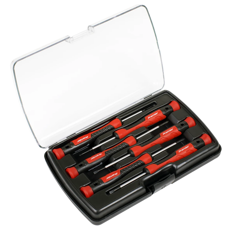 Sealey Premier Screwdriver Set 6 Piece AK97324 with S2 Steel Shafts