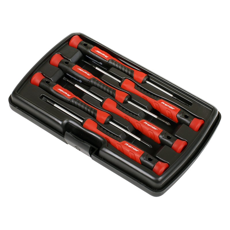 Sealey Premier Screwdriver Set 6 Piece AK97324 with S2 Steel Shafts