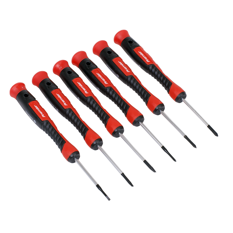 Sealey Premier Screwdriver Set 6 Piece AK97324 with S2 Steel Shafts