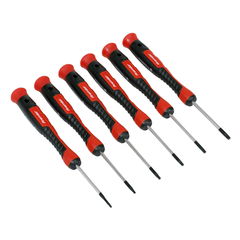 Sealey Premier Screwdriver Set 6 Piece TRX-Star* Drivers AK97325
