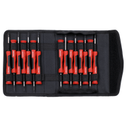 Sealey Premier Precision Screwdriver Set 15 Piece - High Quality S2 Steel