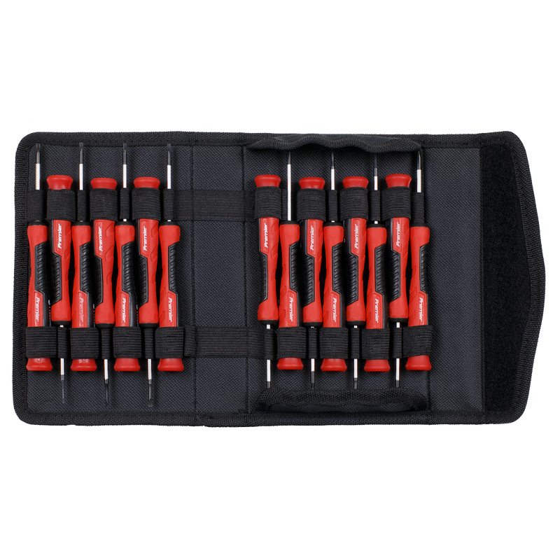 Sealey Premier Precision Screwdriver Set 15 Piece - High Quality S2 Steel