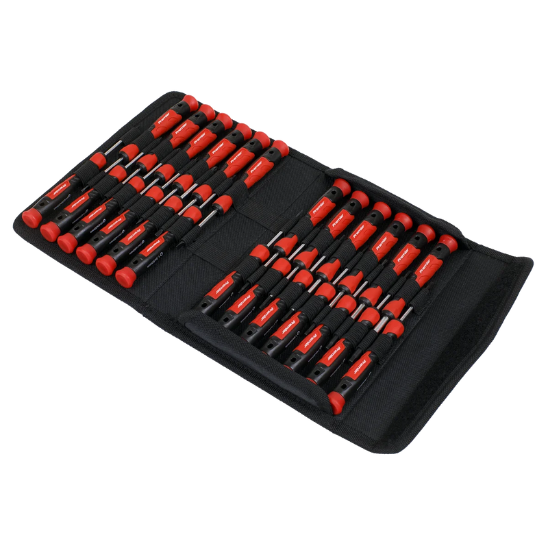 Sealey Premier Precision Screwdriver Set 25 Piece - High Quality S2 Steel