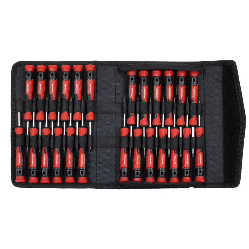 Sealey Premier Precision Screwdriver Set 25 Piece - High Quality S2 Steel