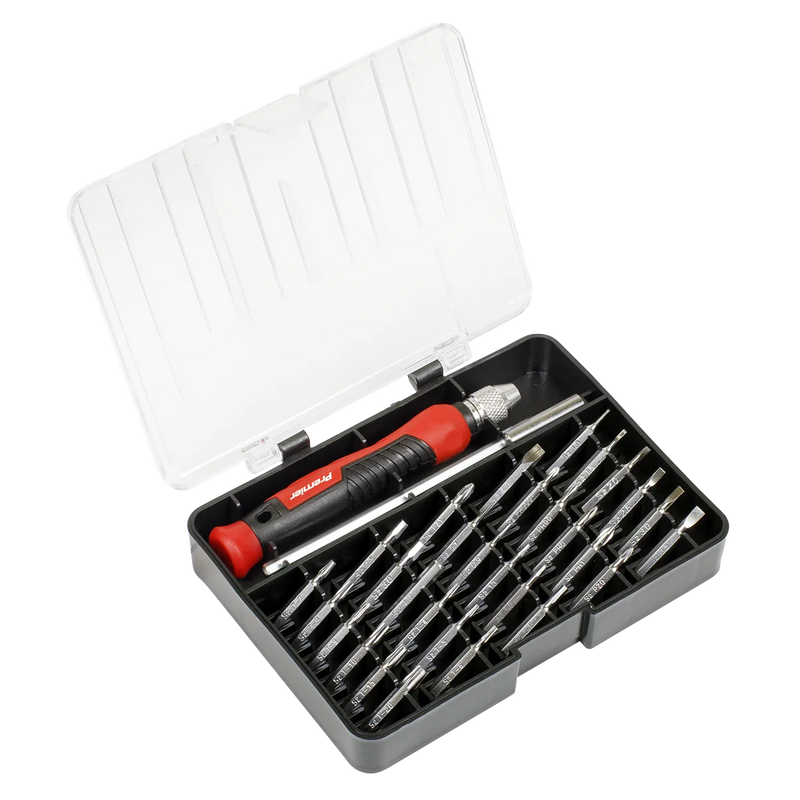 Sealey Premier Screwdriver Set 32 Piece AK97328 with 30mm Bits