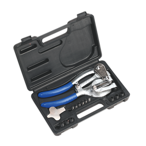 Sealey Metal Punch Set 14 Piece - Heavy-Duty Steel, 1.35kg