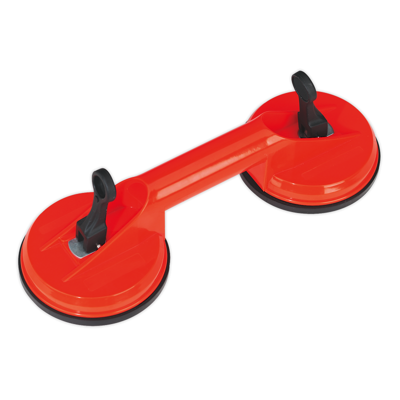 Sealey Twin Head Suction Gripper 120mm Maximum Lift 40kg