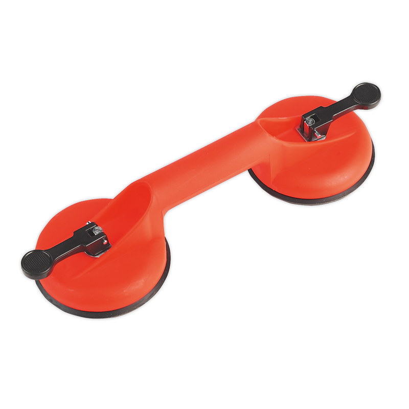 Sealey Twin Head Suction Gripper 120mm Maximum Lift 40kg