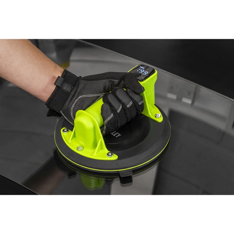Sealey Electric Suction Cup AK9896 130kg Capacity with Digital Display