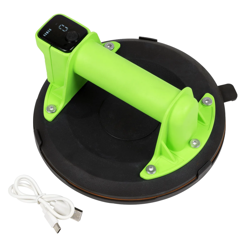 Sealey Electric Suction Cup AK9896 130kg Capacity with Digital Display