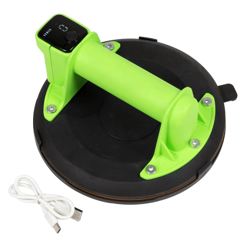 Sealey Electric Suction Cup AK9896 130kg Capacity with Digital Display