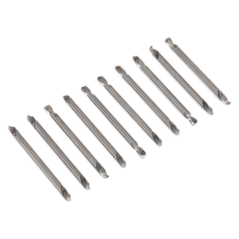 Sealey Double End Drill Bit Set 1/8" 10 Piece