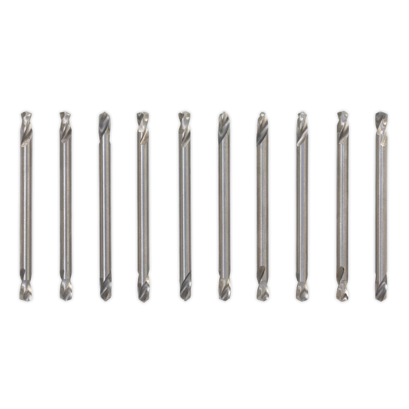 Sealey Double End Drill Bit Set 1/8" 10 Piece