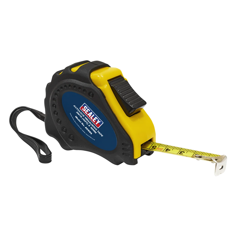 Sealey Tape Measure 3m x 16mm Auto Lock Model AK993