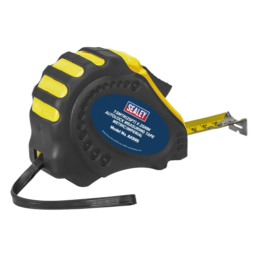 Sealey Tape Measure 7.5m (25ft) x 25mm Auto Lock