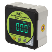 Sealey Digital Inclinometer AK9991 with Laser Line