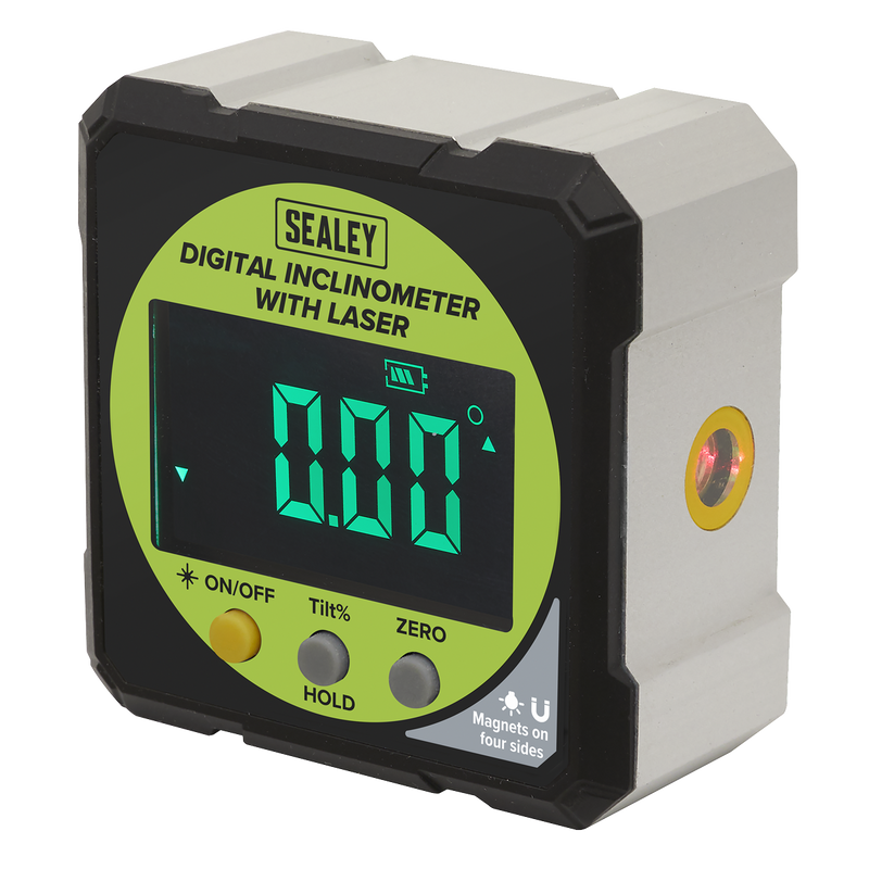 Sealey Digital Inclinometer AK9991 with Laser Line