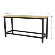 Sealey Workbench AP0618 1.8m Steel Frame 500kg Load Capacity