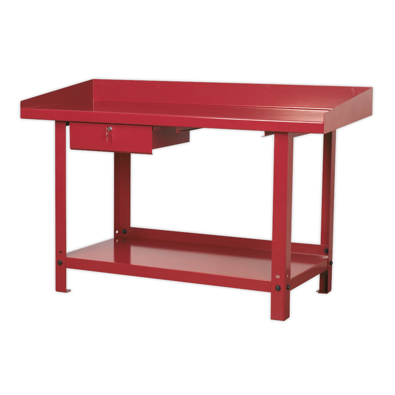 Sealey Steel Workbench AP1015 1.5m with Drawer & 1000kg Capacity