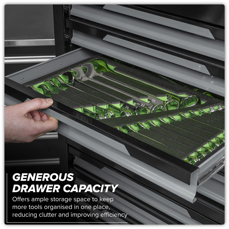 Sealey Tool Chest & Rollcab AP1080GR 12 Drawer Grey