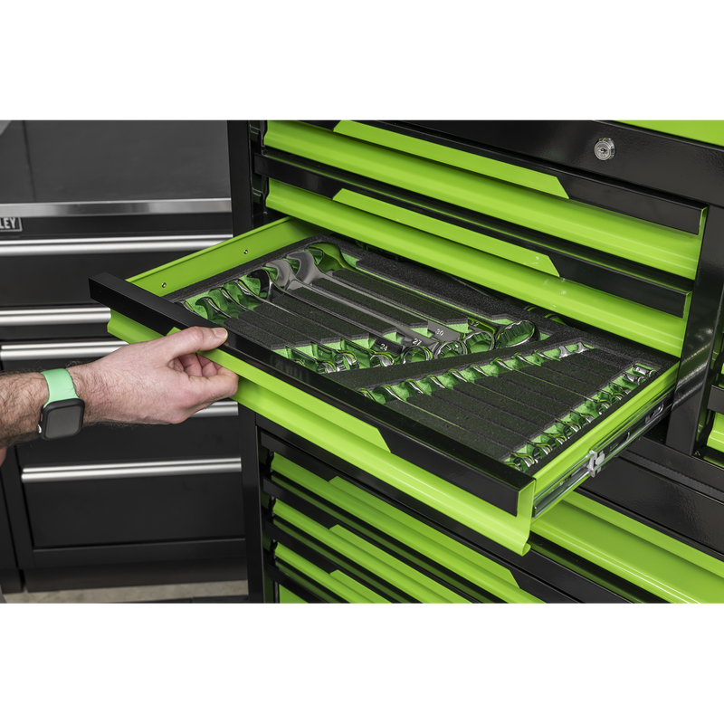 Sealey Tool Chest & Rollcab AP1080HVG 12 Drawer Green