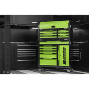 Sealey Tool Chest & Rollcab AP1080HVG 12 Drawer Green