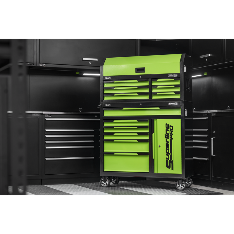 Sealey Tool Chest & Rollcab AP1080HVG 12 Drawer Green