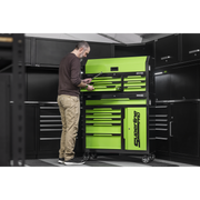 Sealey Tool Chest & Rollcab AP1080HVG 12 Drawer Green