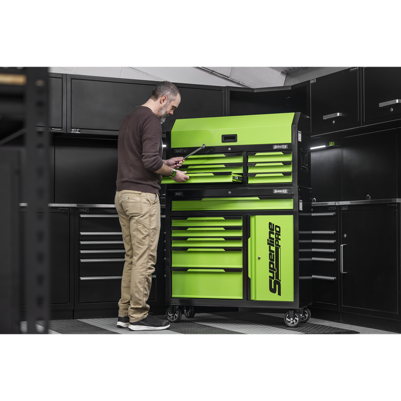 Sealey Tool Chest & Rollcab AP1080HVG 12 Drawer Green