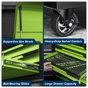 Sealey Tool Chest & Rollcab AP1080HVG 12 Drawer Green