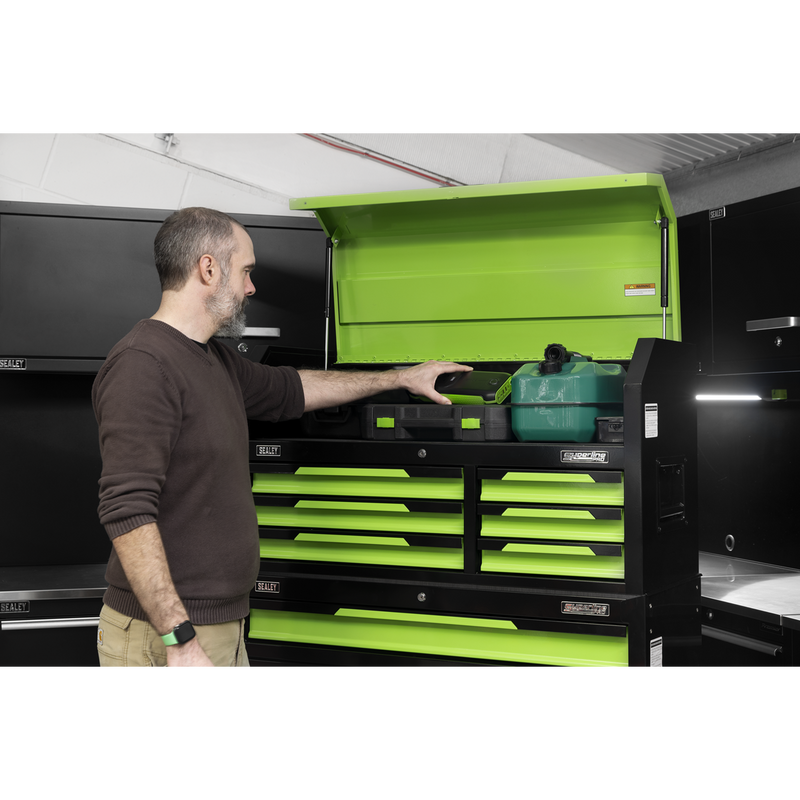 Sealey Tool Chest & Rollcab AP1080HVG 12 Drawer Green