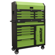 Sealey Tool Chest & Rollcab AP1080HVG 12 Drawer Green