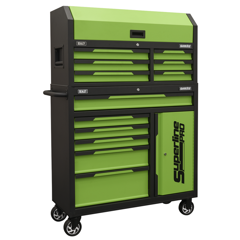 Sealey Tool Chest & Rollcab AP1080HVG 12 Drawer Green