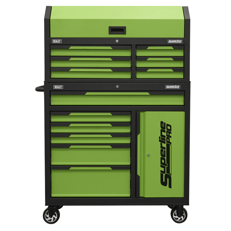 Sealey Tool Chest & Rollcab AP1080HVG 12 Drawer Green
