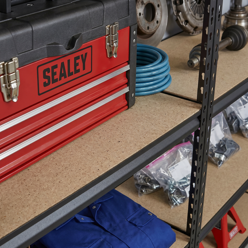 Sealey Racking Unit 5 Shelves 220kg Capacity Per Level Set of 3