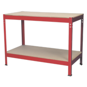 Sealey AP1210 Steel Workbench 1.2m with Wooden Surface
