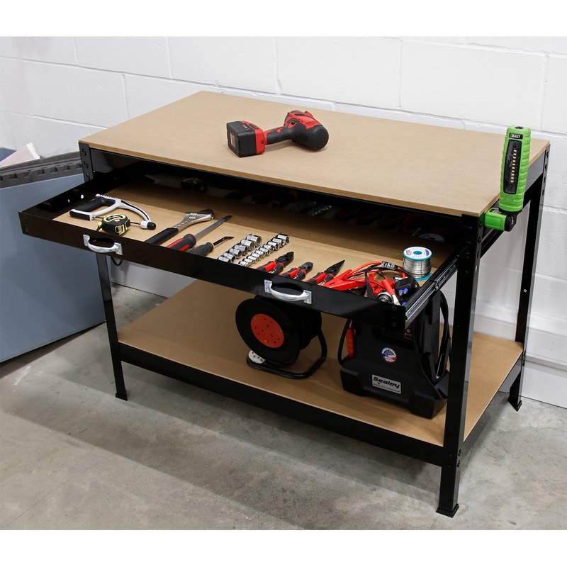 Sealey Workbench with Drawer 1.2m - 100kg Capacity