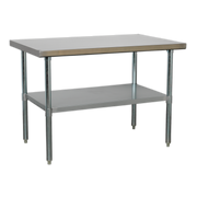 Sealey Stainless Steel Workbench AP1248SS 1.2m Capacity 100kg