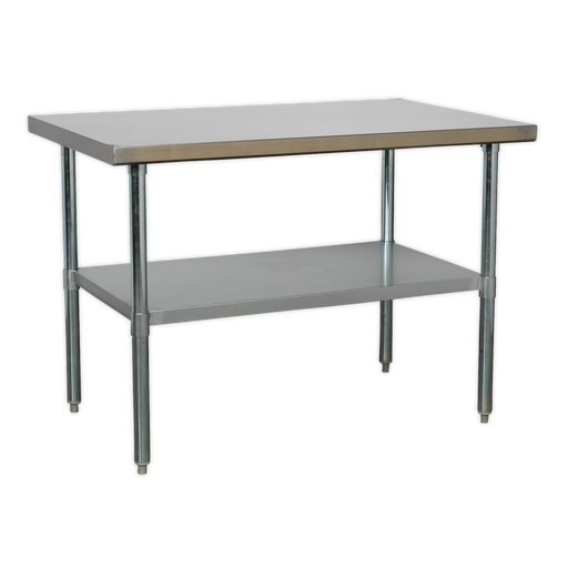 Sealey Stainless Steel Workbench AP1248SS 1.2m Capacity 100kg